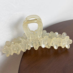 7pcs Flower Hair Claw Large Shark Claw Hair Clip Hair Accessories