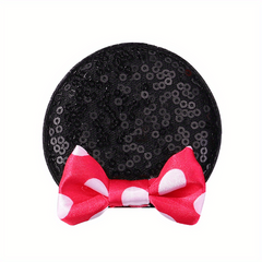 Sequin Mouse Ear Hair Clip for Toddler and Child