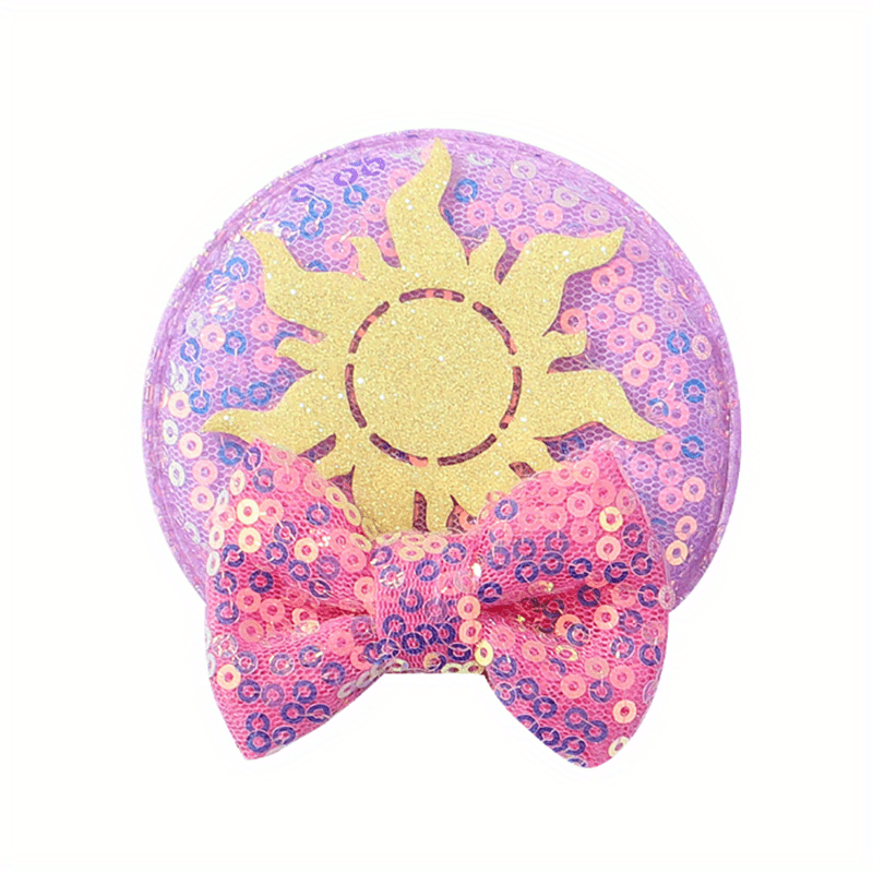 Sequin Mouse Ear Hair Clip for Toddler and Child