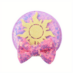 Sequin Mouse Ear Hair Clip for Toddler and Child