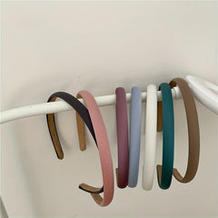Satin Headband Thick Skinny Hair Band Padded Non-slip Head Hoop