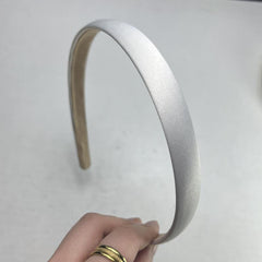 Satin Headband Thick Skinny Hair Band Padded Non-slip Head Hoop