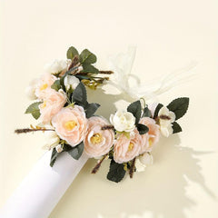 Simulation Flower Wreath Garland for Wedding Party