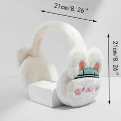 Women's Rabbit Warm Earmuffs Winter Ear Warmer