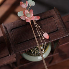 Chinese Flower Hairpin Pendant Hair Stick Hair Accessories