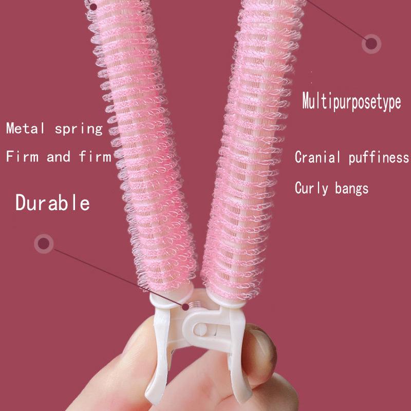Fluffy Self Grip Hair Rollers for Bangs Hairdressing
