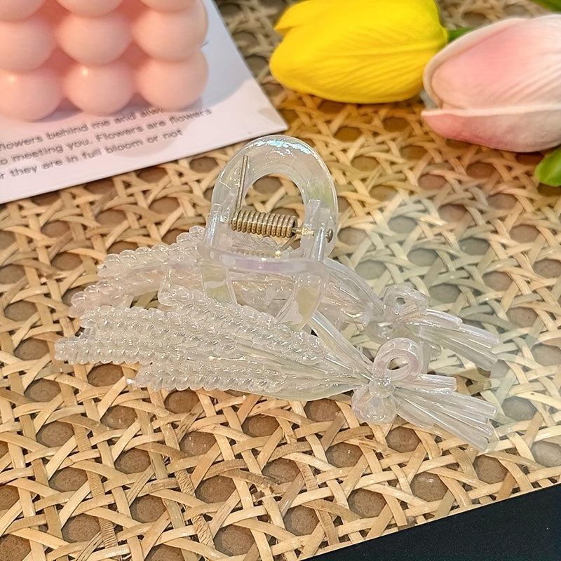 Wheat Ears Hair Claw Clips Ponytail Holder Hair Accessories