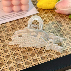 Wheat Ears Hair Claw Clips Ponytail Holder Hair Accessories