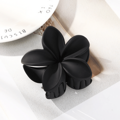 Matte Solid Hair Claw Non slip Small Flower Hair Accessories