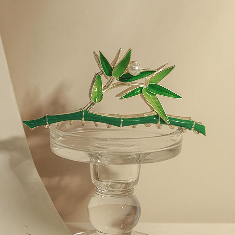Metal Bamboo Hair Claw Antique Hairpin Grab Clip Large Shark Clips Hair Accessor