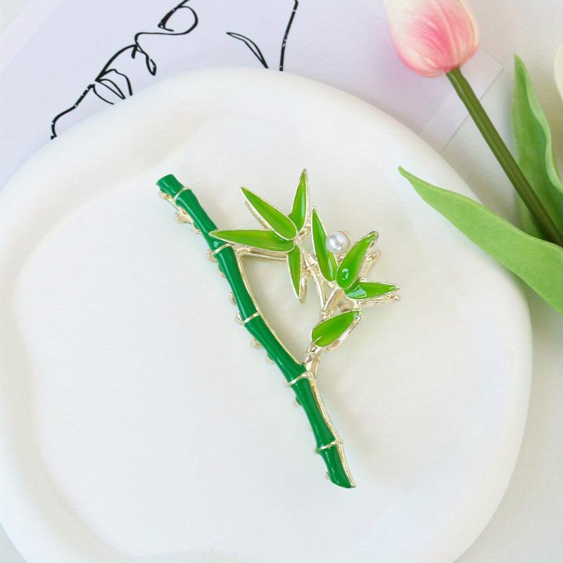 Metal Bamboo Hair Claw Antique Hairpin Grab Clip Large Shark Clips Hair Accessor