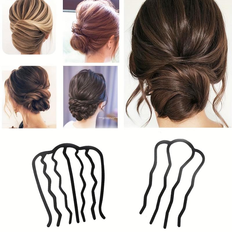 Vintage Hair Fork Clip Stick Hair Comb Hairpin Sticks Alloy Hair Clips