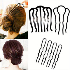 Vintage Hair Fork Clip Stick Hair Comb Hairpin Sticks Alloy Hair Clips