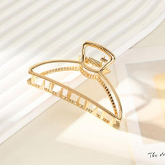 Metal Hollow Hair Claw Ponytail Holder Hair Clip