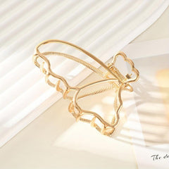 Metal Hollow Hair Claw Ponytail Holder Hair Clip