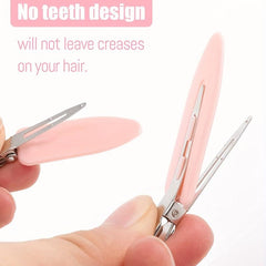10pcs Minimalist Hair Clip Non Crease Snap Clip Headwear