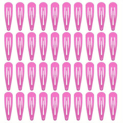40pcs Baby Girl's Snap Clip Metal Hair Clip Hair Accessories