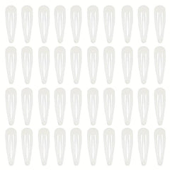 40pcs Baby Girl's Snap Clip Metal Hair Clip Hair Accessories