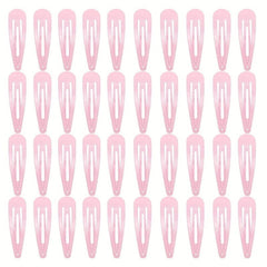 40pcs Baby Girl's Snap Clip Metal Hair Clip Hair Accessories