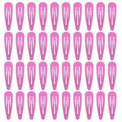 40pcs Baby Girl's Snap Clip Metal Hair Clip Hair Accessories