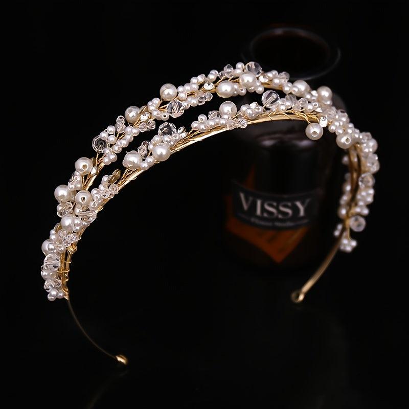 Crystal Rhinestone Hair Band Wedding Bridal Tiara Girls Hair Accessories