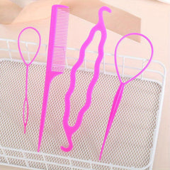 4pcs Hair Braiding Tool Hair Styling Set DIY Hair Accessories