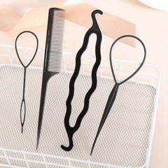 4pcs Hair Braiding Tool Hair Styling Set DIY Hair Accessories