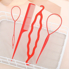 4pcs Hair Braiding Tool Hair Styling Set DIY Hair Accessories