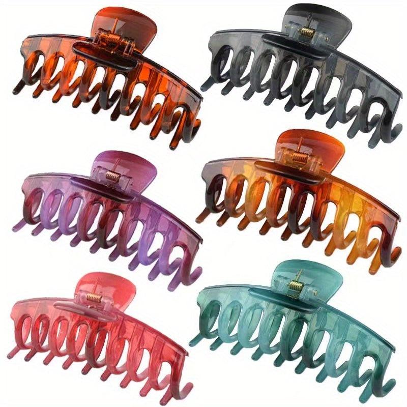 Large Matte Hair Claw Solid Hair Accessories