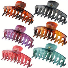 Large Matte Hair Claw Solid Hair Accessories