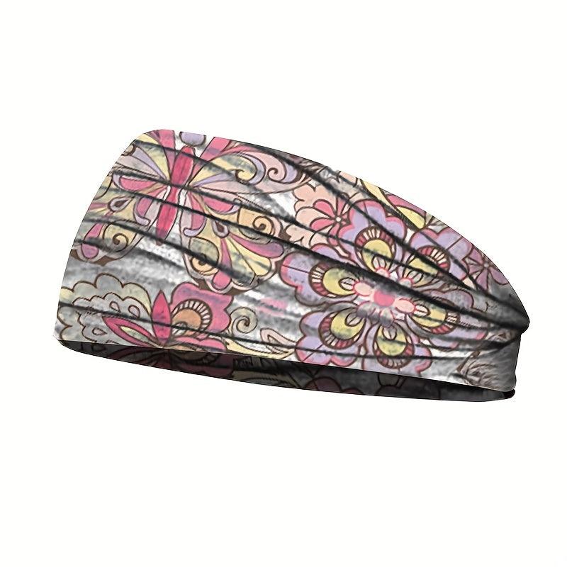 Boho Style Flower Pattern Headband Hair Accessory