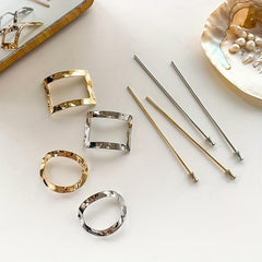 Metal Hairpin Back Head Ponytail Updo Styler Hair Stick Hair Accessories