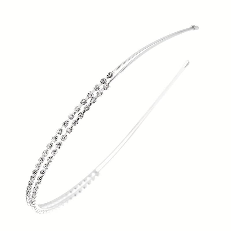 Crystal Rhinestones Headbands Wedding Party Hair Hoop