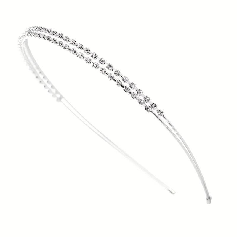 Crystal Rhinestones Headbands Wedding Party Hair Hoop