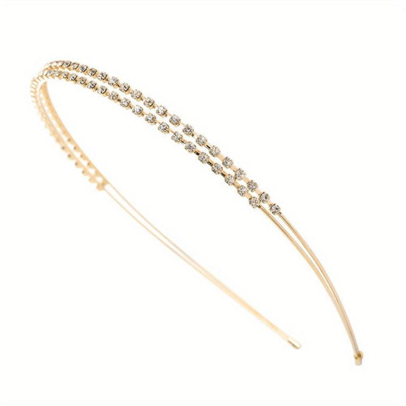 Crystal Rhinestones Headbands Wedding Party Hair Hoop