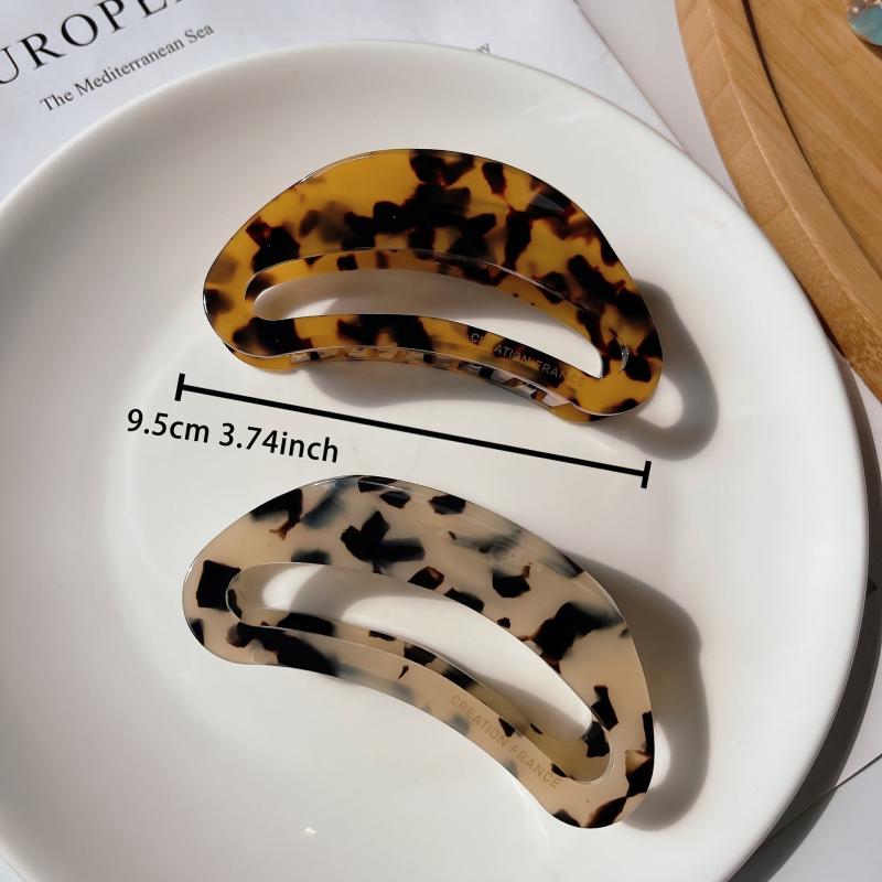 Acetic Acid Hair Claw Clip French Non Slip Strong Hold Grip Hair Jaw Clip