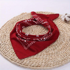 Vintage Paisley Bow Headband Hair Accessories