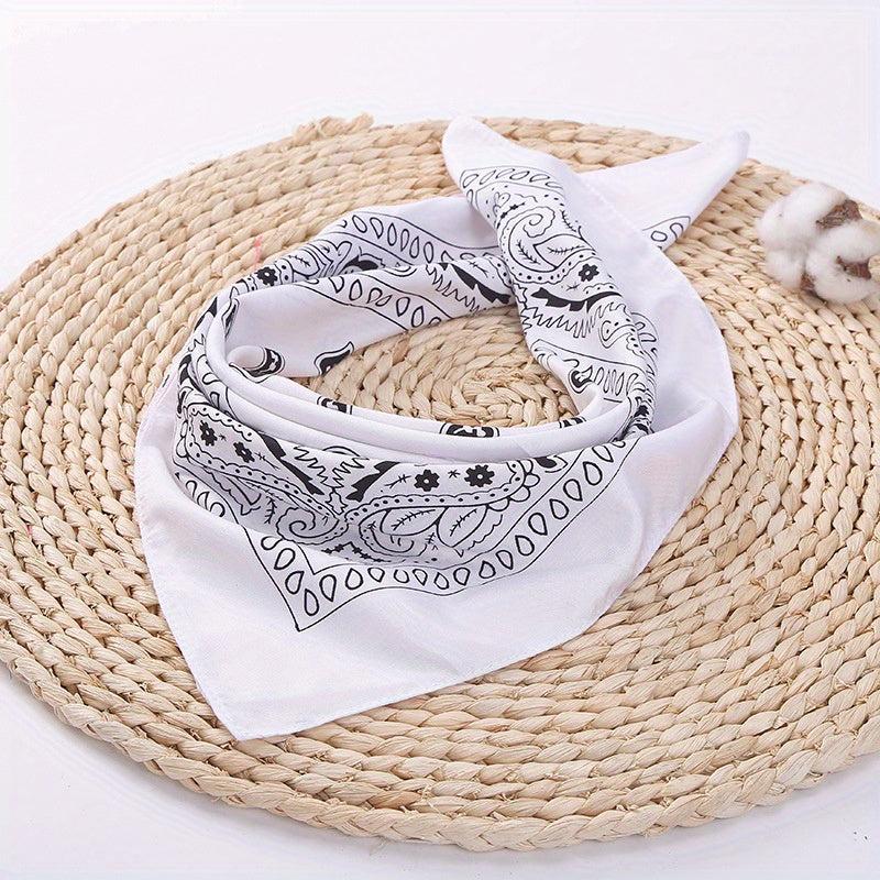 Vintage Paisley Bow Headband Hair Accessories