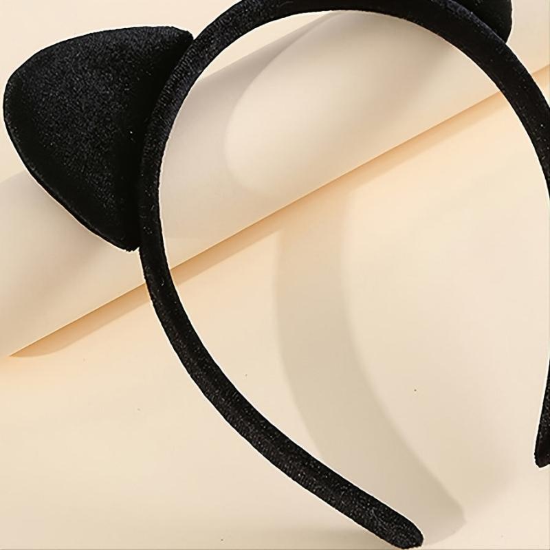 Cat Ears Headband Halloween Cosplay Costume Accessory for Adults