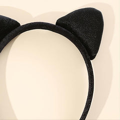 Cat Ears Headband Halloween Cosplay Costume Accessory for Adults