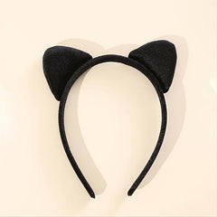 Cat Ears Headband Halloween Cosplay Costume Accessory for Adults