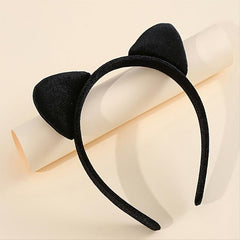 Cat Ears Headband Halloween Cosplay Costume Accessory for Adults