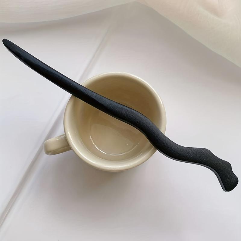 Sandalwood Wooden Hairpin Hair Chopstick Bun Decoration Women