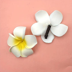 Flower Hair Clip Hawaiian Floral Hairpin Seaside Hair Accessory