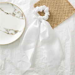 Vintage Style Satin Hair Scrunchies