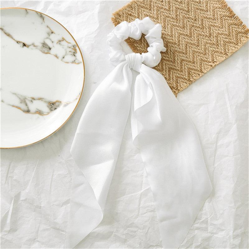 Vintage Style Satin Hair Scrunchies