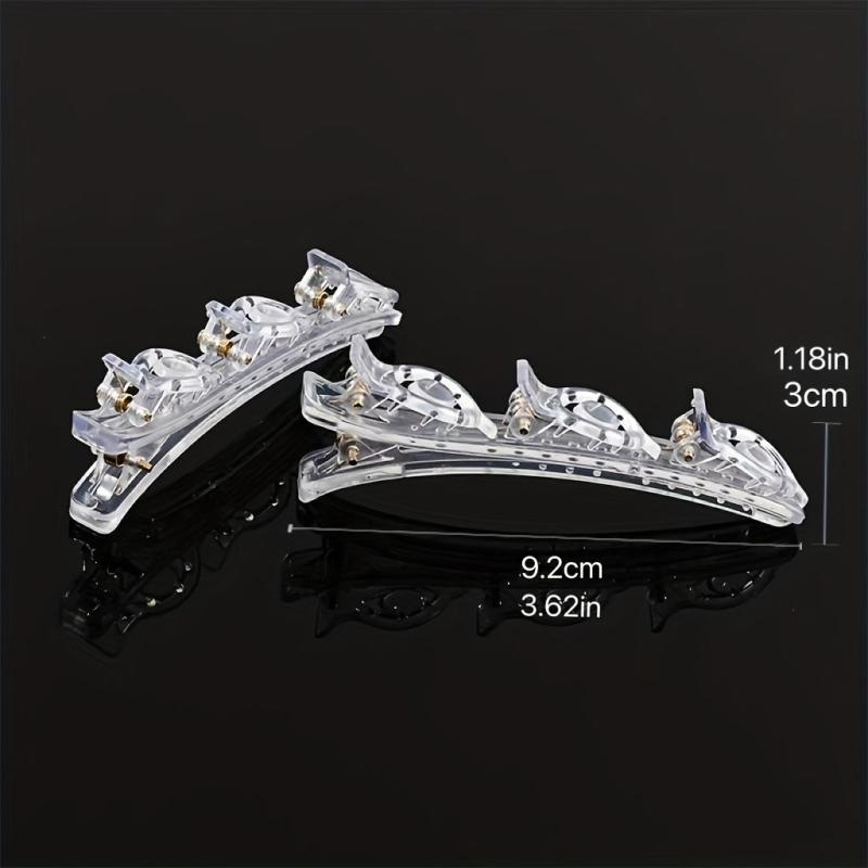 Clear Frame DIY Hair Claw Minimalist Banana Clip Headwear
