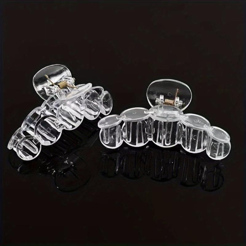 Clear Frame DIY Hair Claw Minimalist Banana Clip Headwear