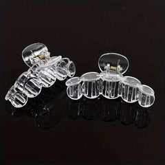 Clear Frame DIY Hair Claw Minimalist Banana Clip Headwear