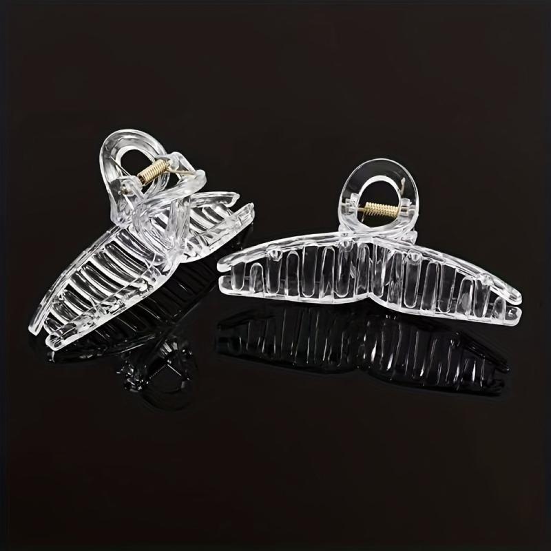 Clear Frame DIY Hair Claw Minimalist Banana Clip Headwear